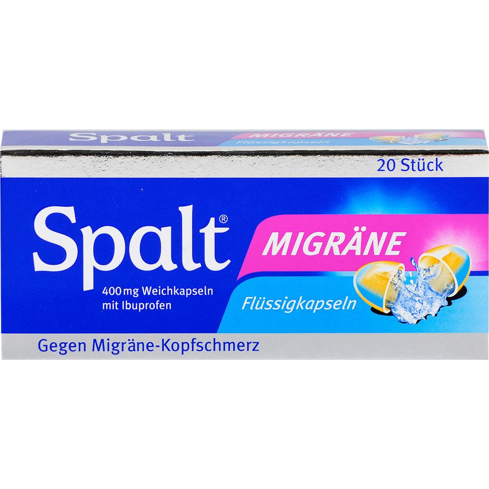 Spalt Migräne 400 mg Weichkapseln