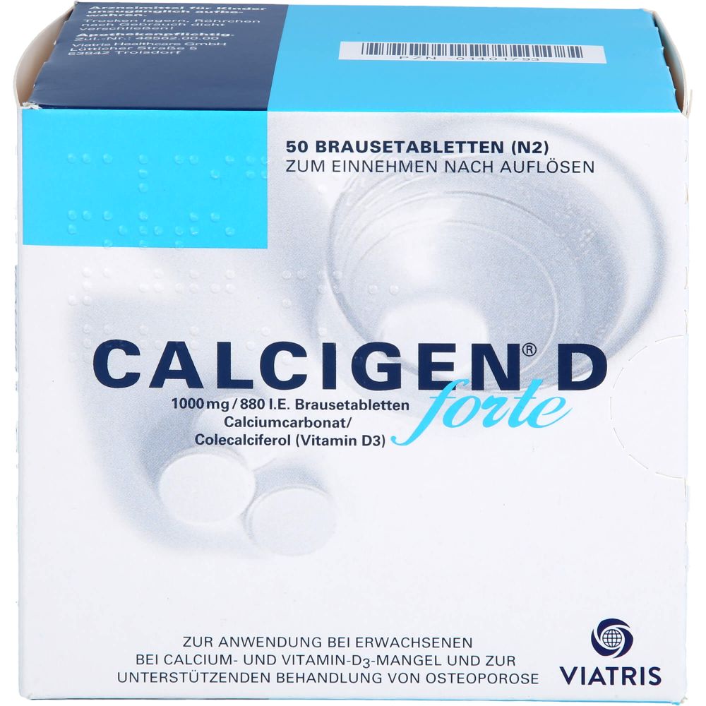 CALCIGEN D forte 1000 mg/880 I.E.