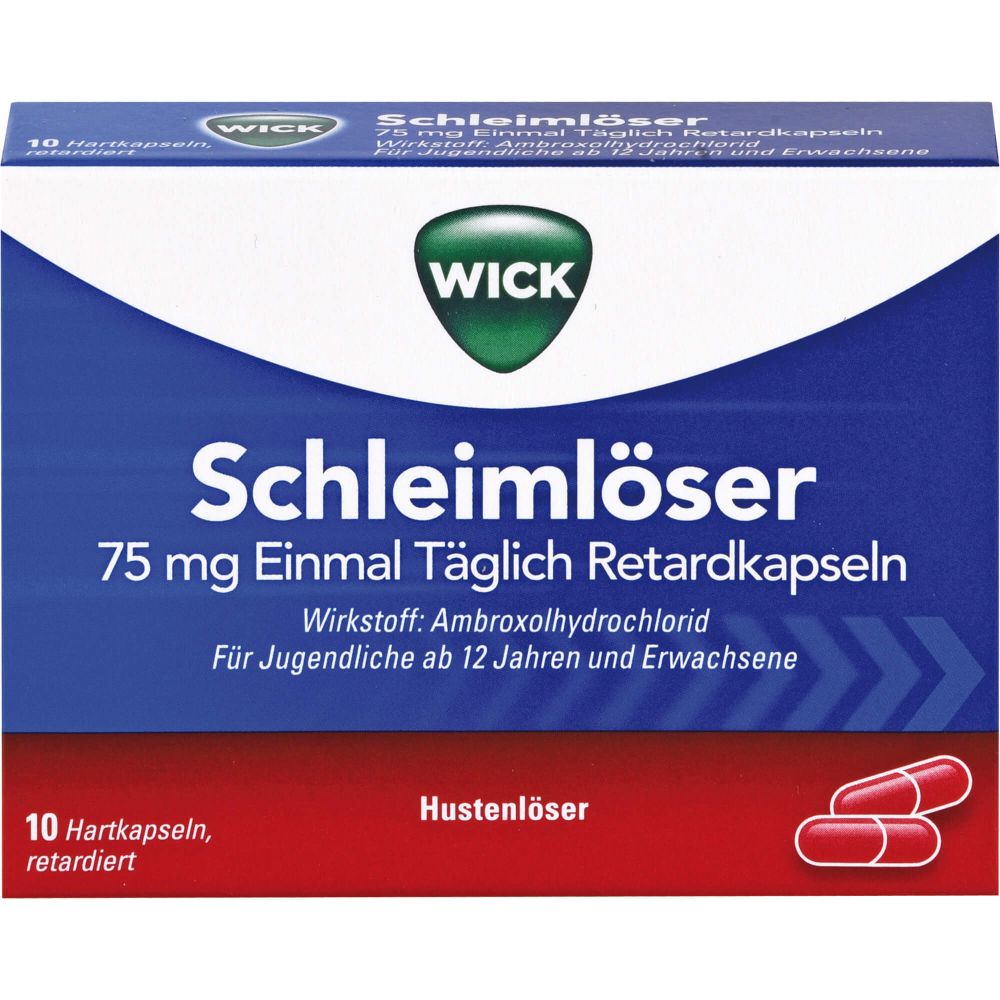 WICK Schleimlöser 75 mg Einmal Täglich