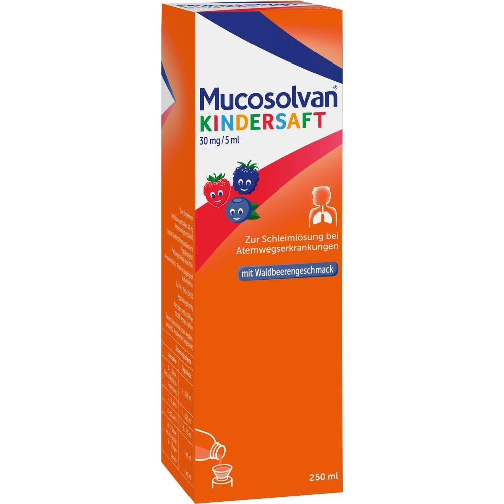 Mucosolvan Kindersaft 30 mg/5 ml