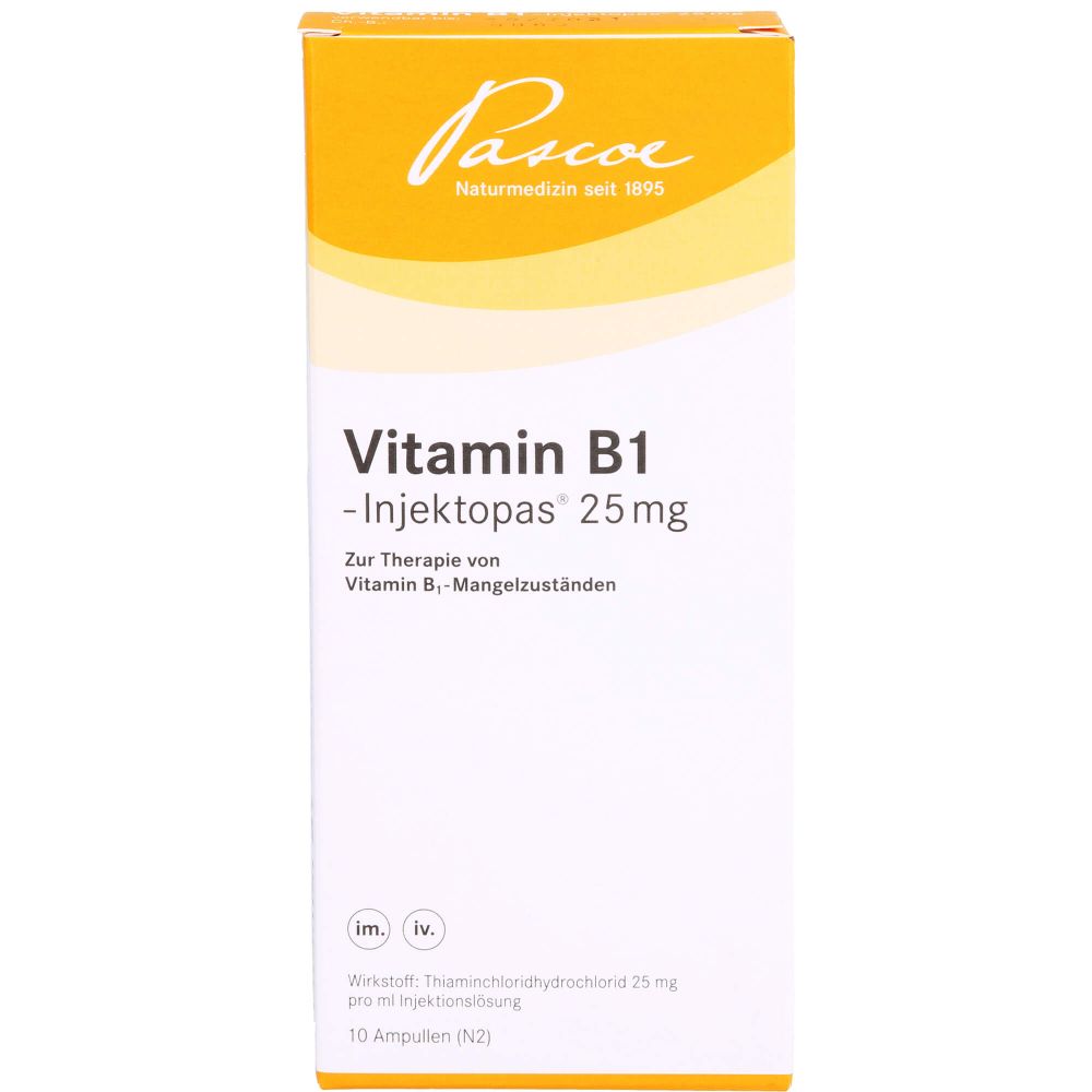 Vitamin B1-Injektopas 25 mg