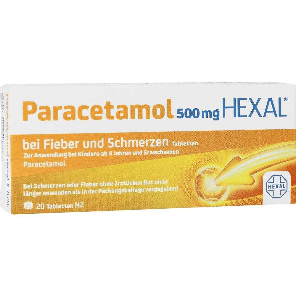 Paracetamol 500 mg HEXAL bei Fieber und Schmerzen