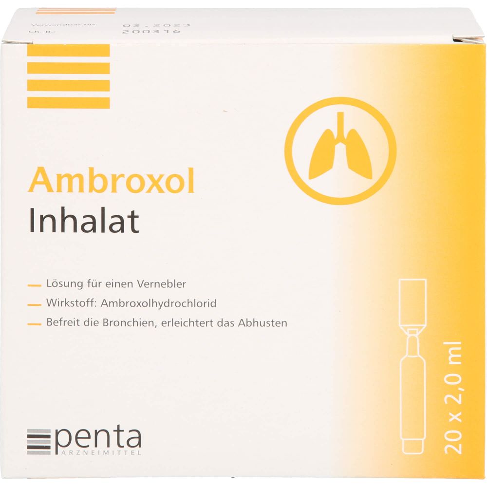 Ambroxol Inhalat 15 ml/2 ml