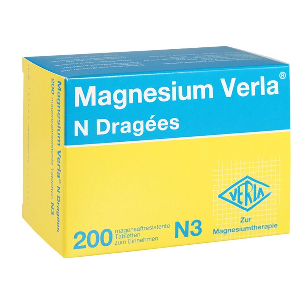Magnesium Verla N Dragees