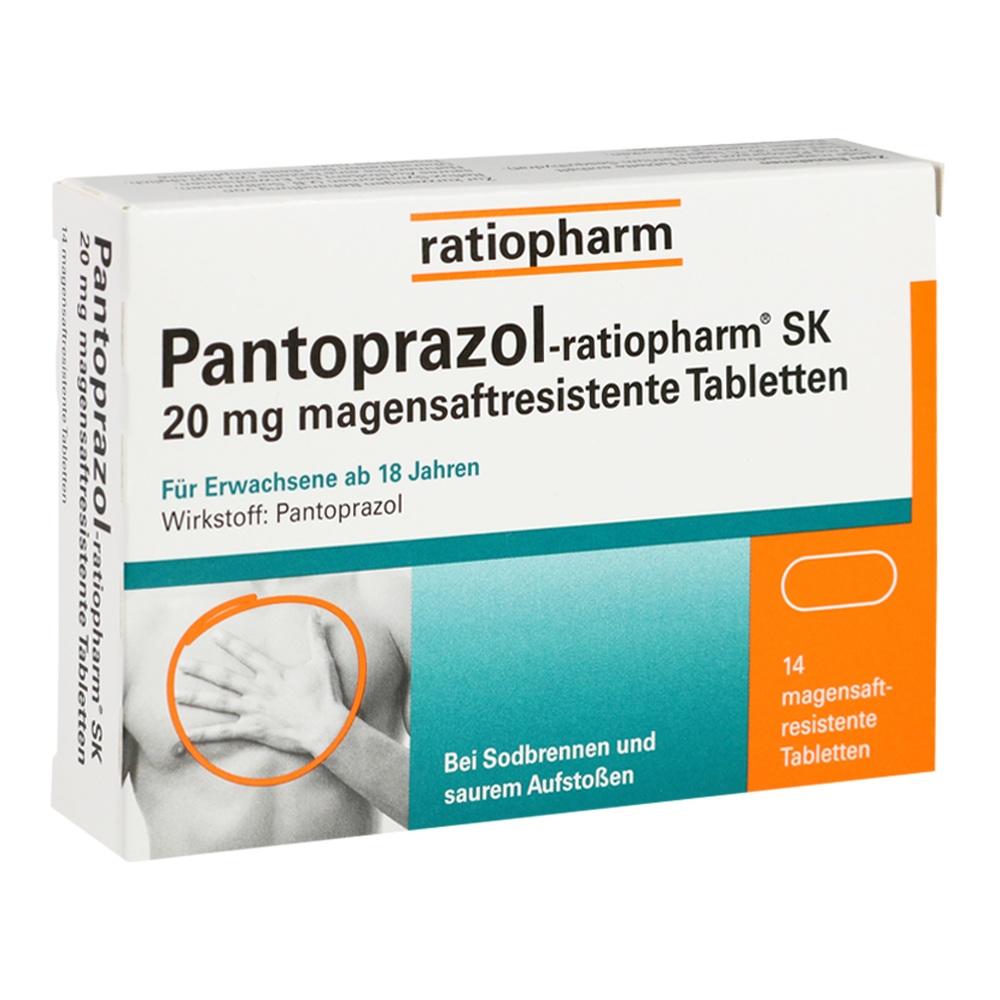Pantoprazol-ratiopharm SK 20 mg