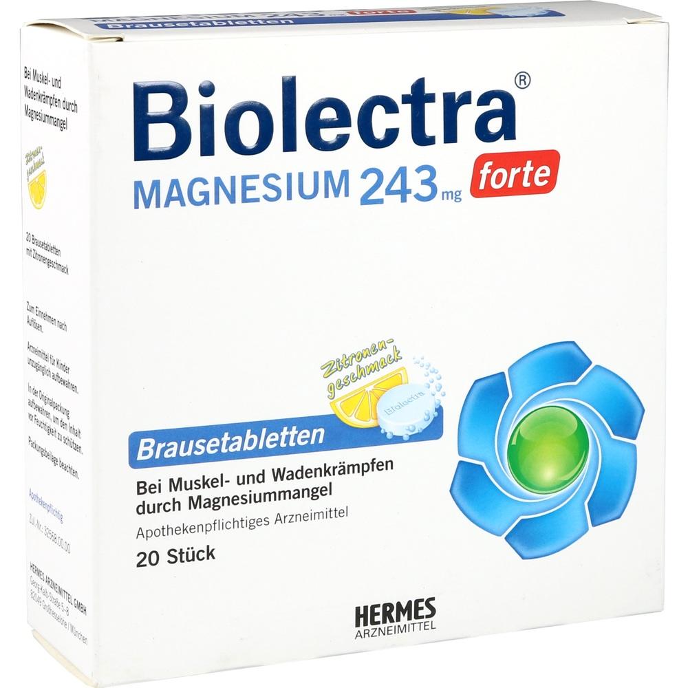 Biolectra Magnesium 243 mg forte Zitrone