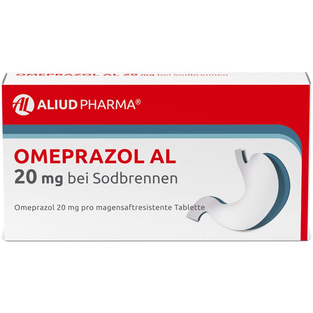 Omeprazol AL 20 mg bei Sodbrennen