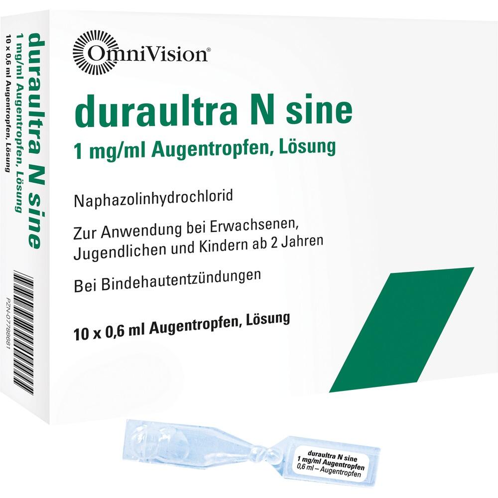 Duraultra N sine 1 mg/ml Augentropfen