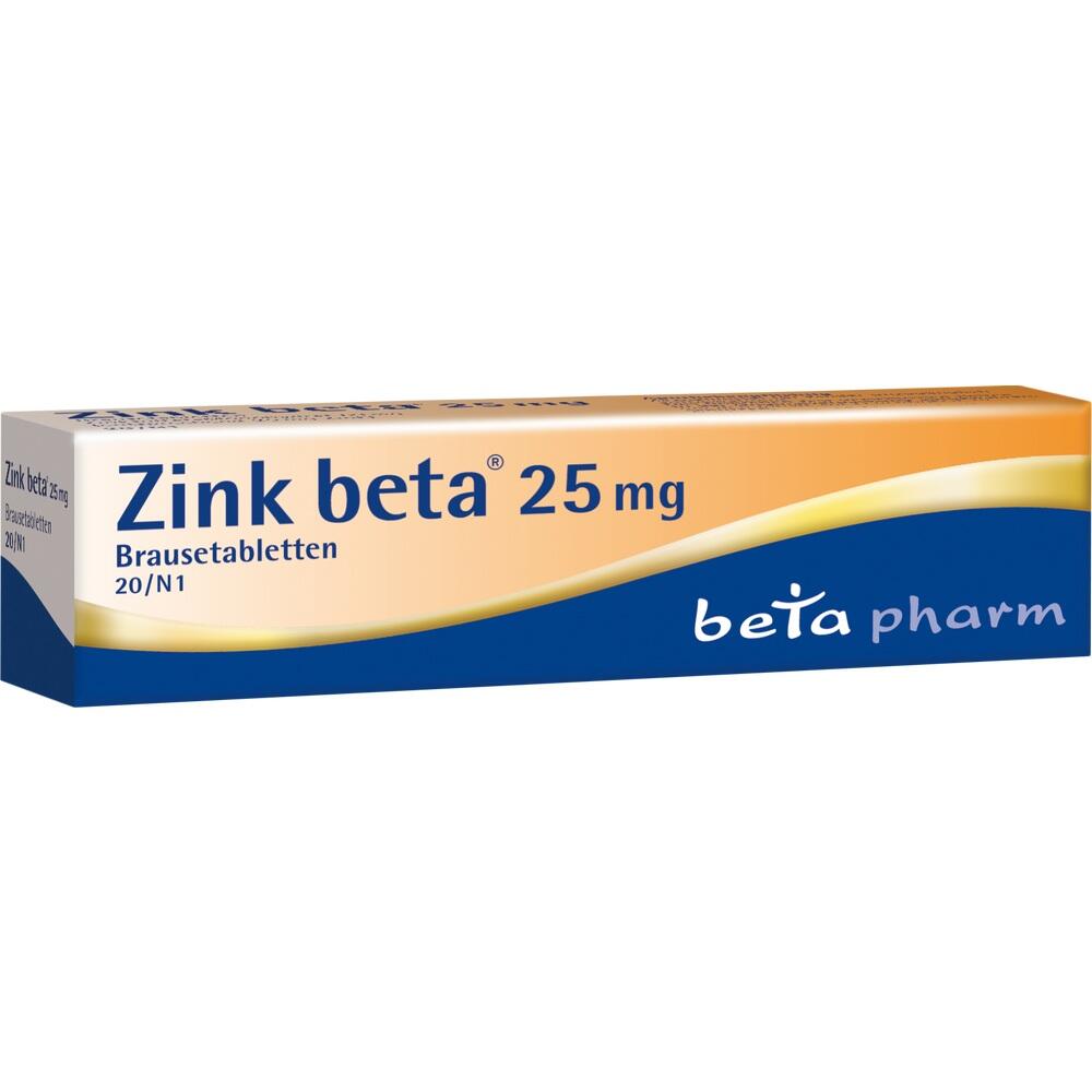 Zink beta 25 mg