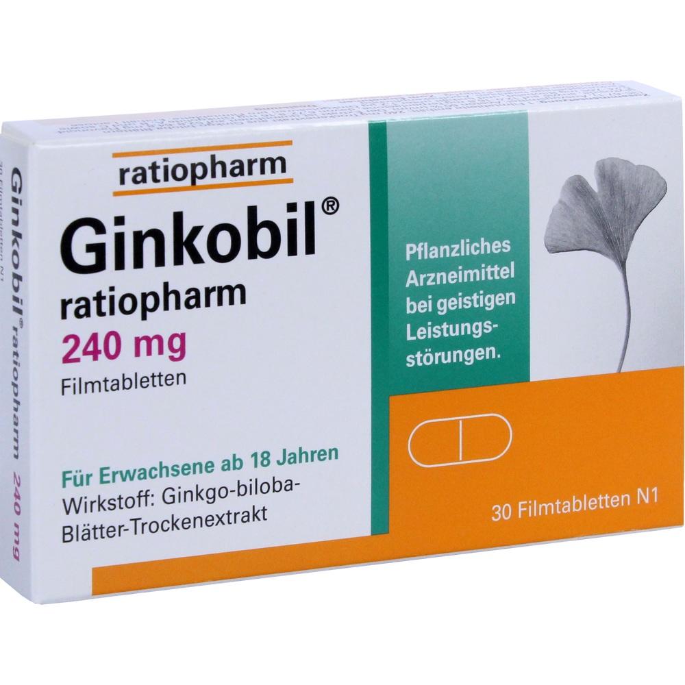 GINKOBIL ratiopharm 240 mg