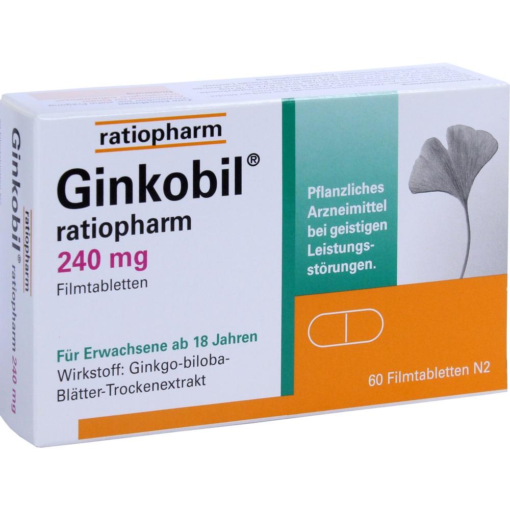 GINKOBIL ratiopharm 240 mg