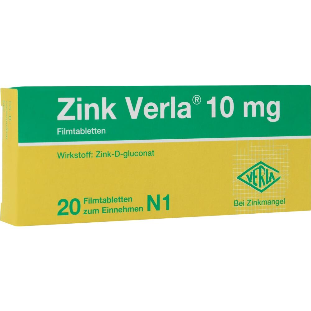 Zink Verla 10 mg