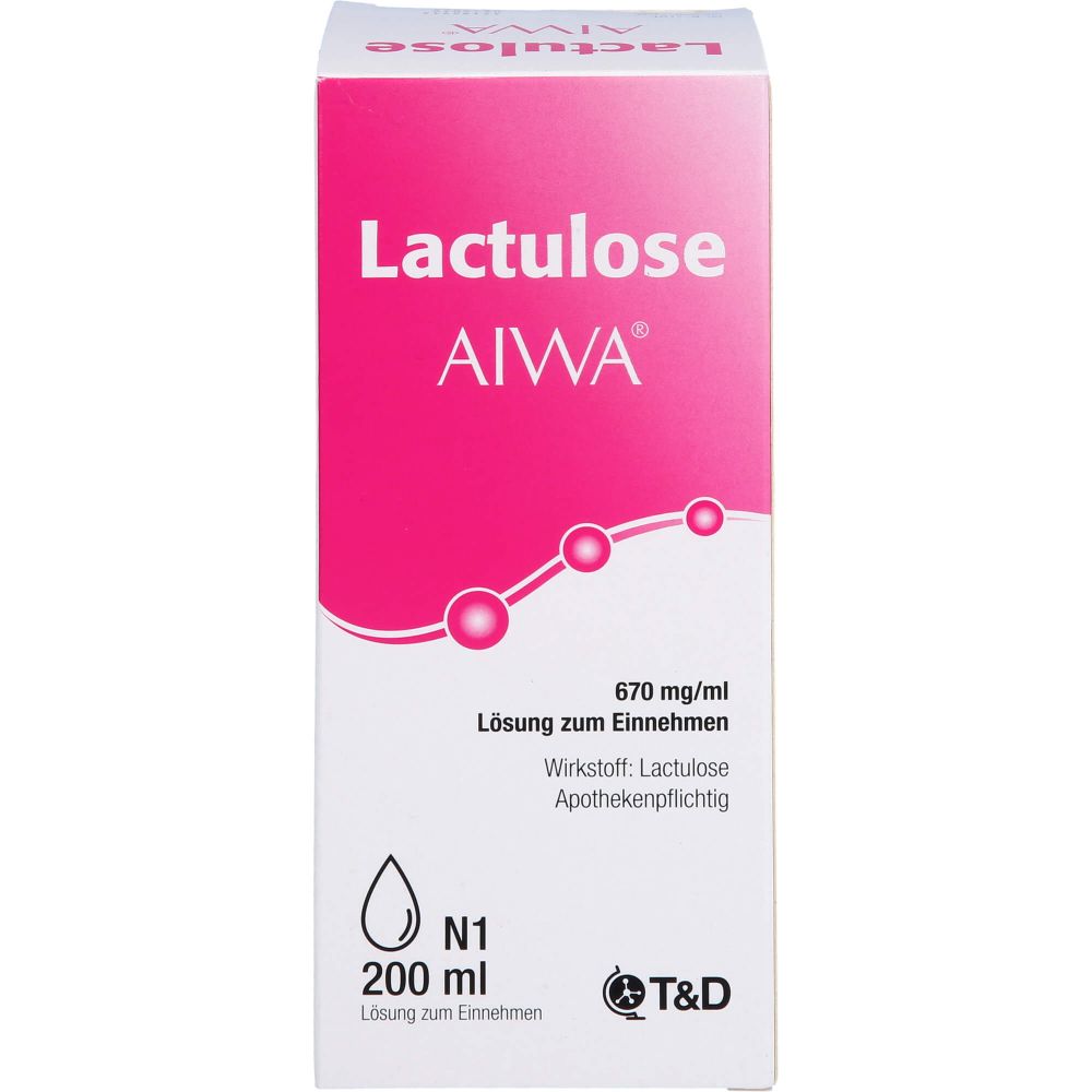 Lactulose AIWA 670 mg/ml Lösung zum Einnehmen