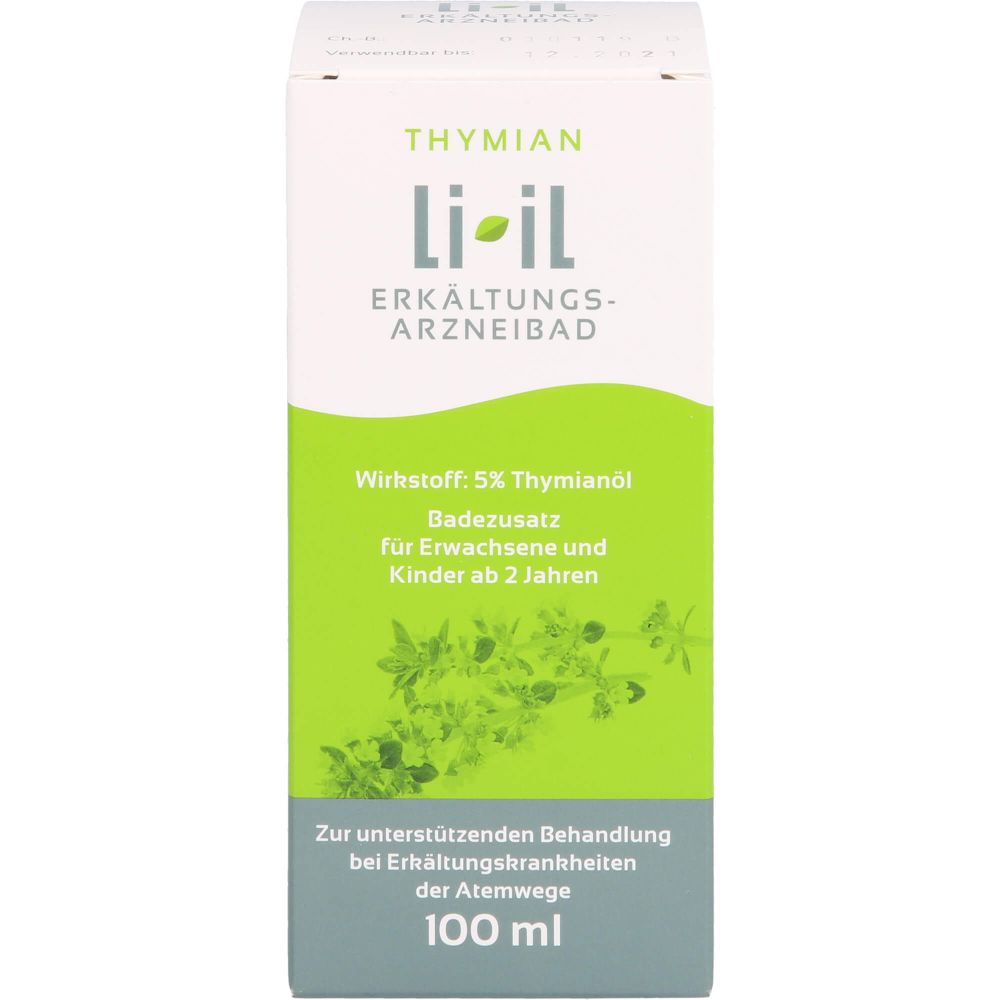 Thymian Li-iL Erkältungs-Arzneibad 5 %