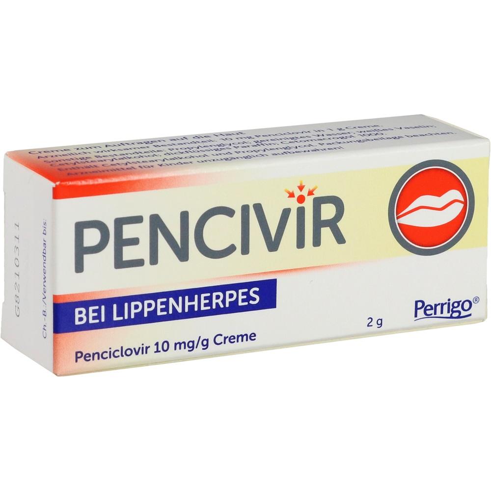 Pencivir bei Lippenherpes 10 mg/g