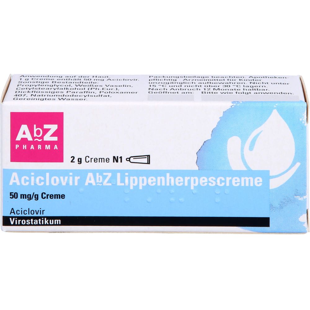 Aciclovir AbZ Lippenherpescreme