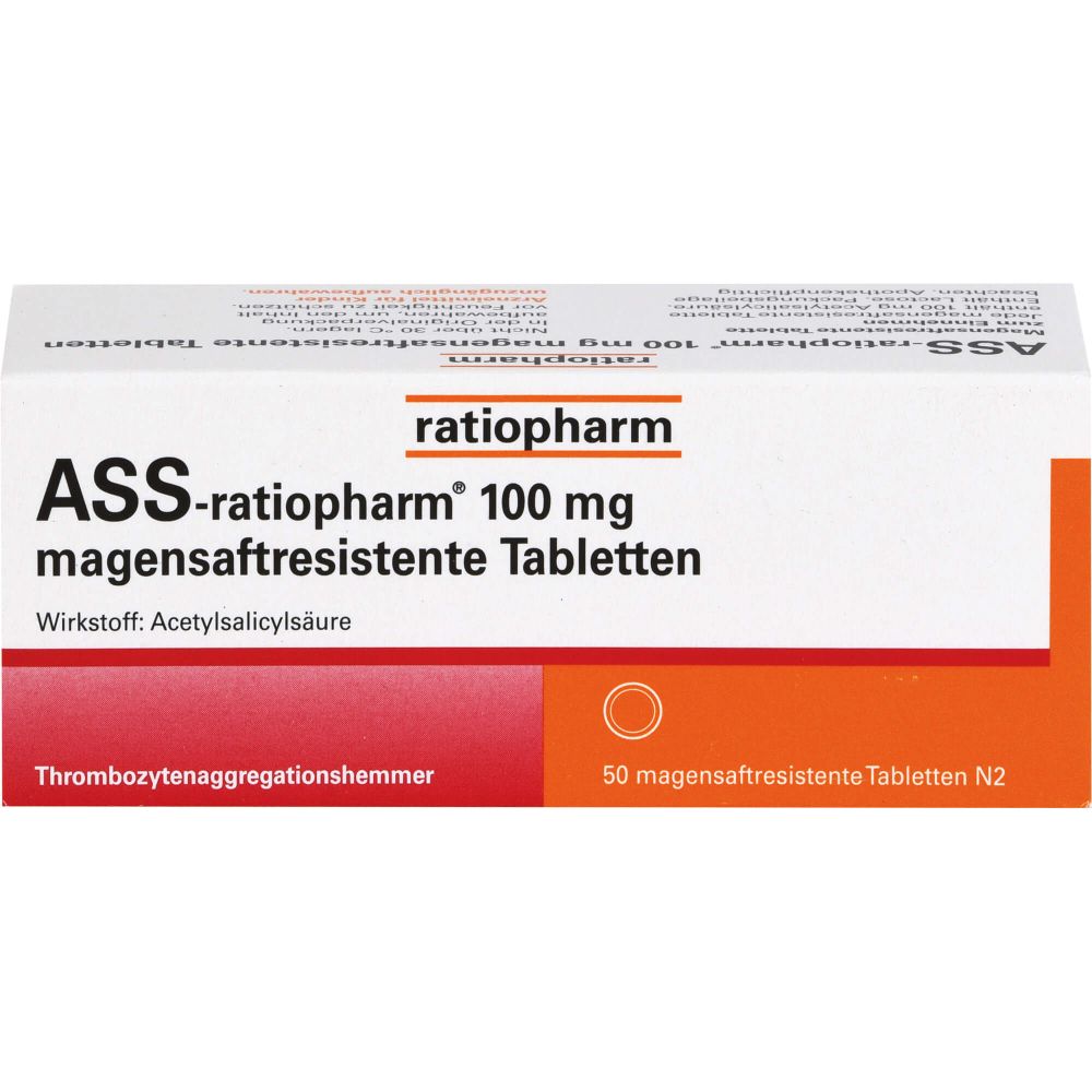 ASS-ratiopharm 100 mg