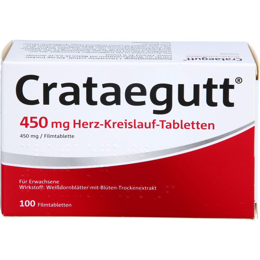 Crataegutt 450 mg Herz-Kreislauf-Tabletten