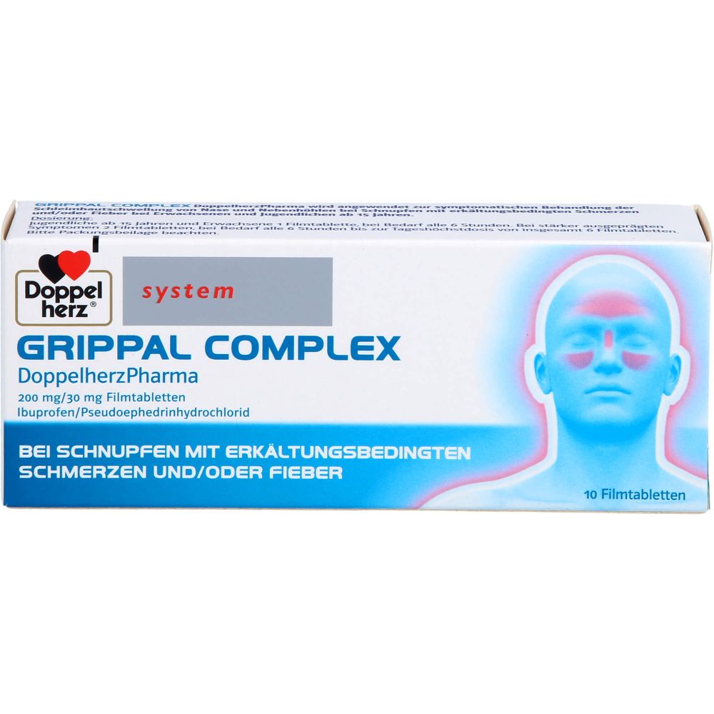 GRIPPAL COMPLEX DoppelherzPharma 200 mg/30 mg