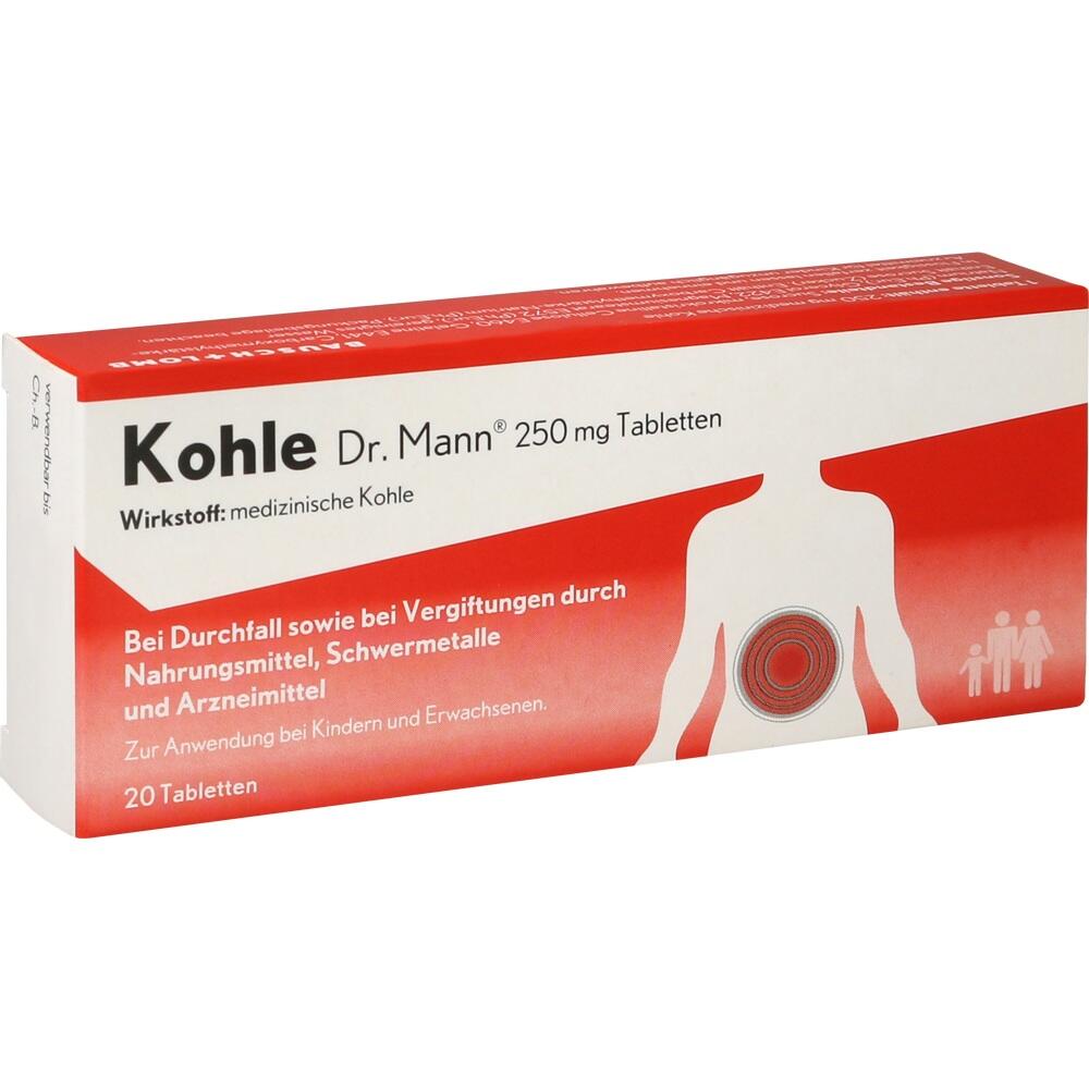 Kohle Dr. Mann 250 mg