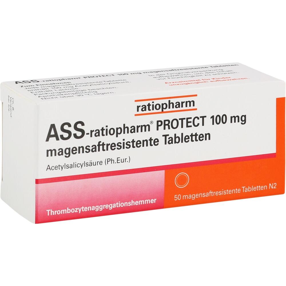 ASS-ratiopharm PROTECT 100 mg magensaftresistent