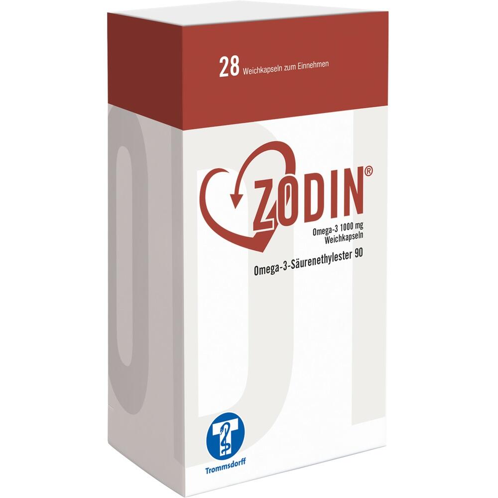 Zodin Omega-3 1000 mg Weichkapseln