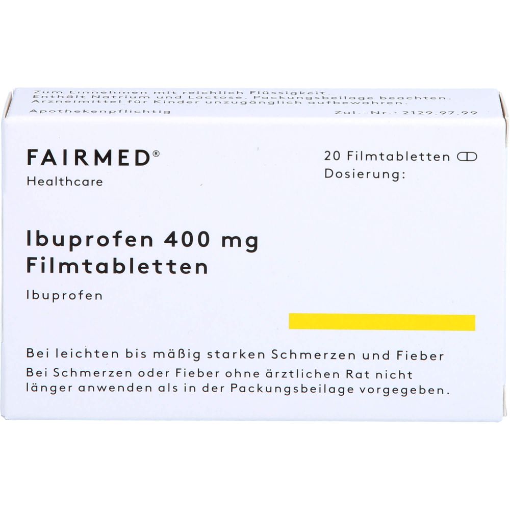 Ibuprofen 400 mg Filmtabletten