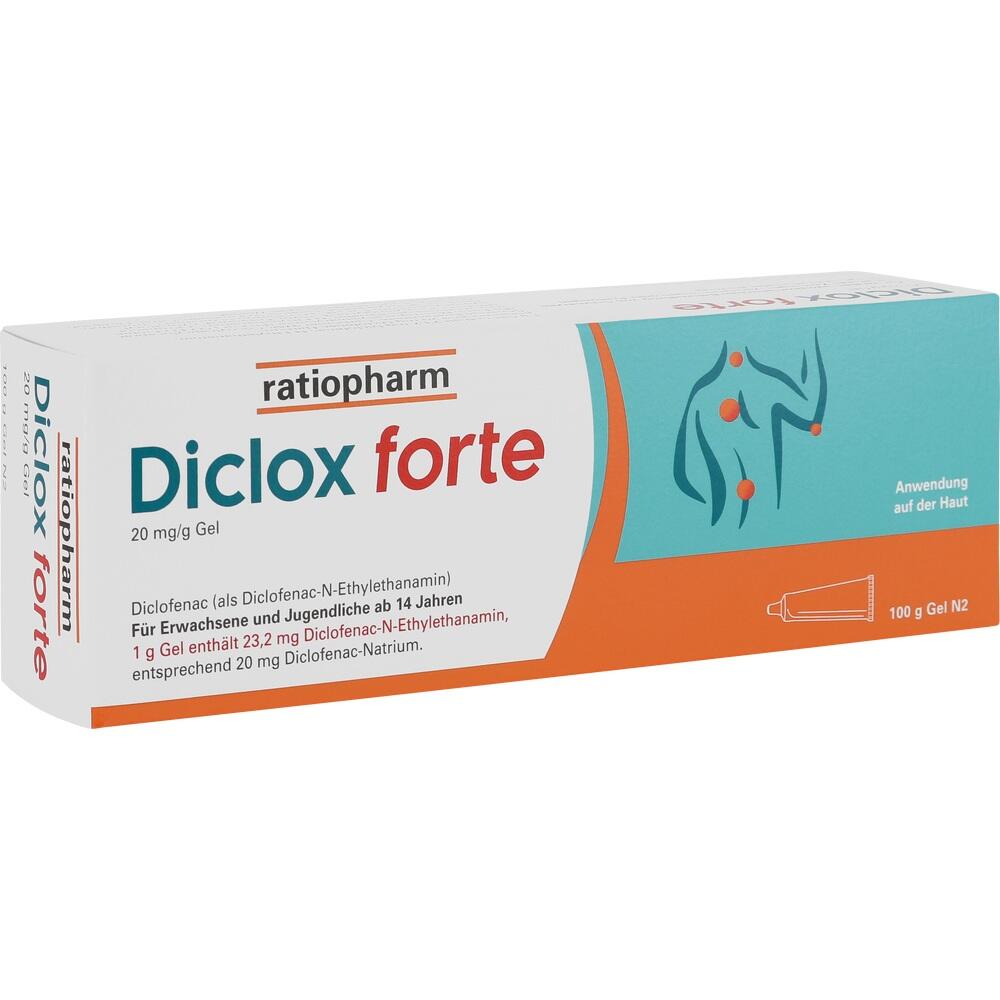 Diclox forte 20 mg/g