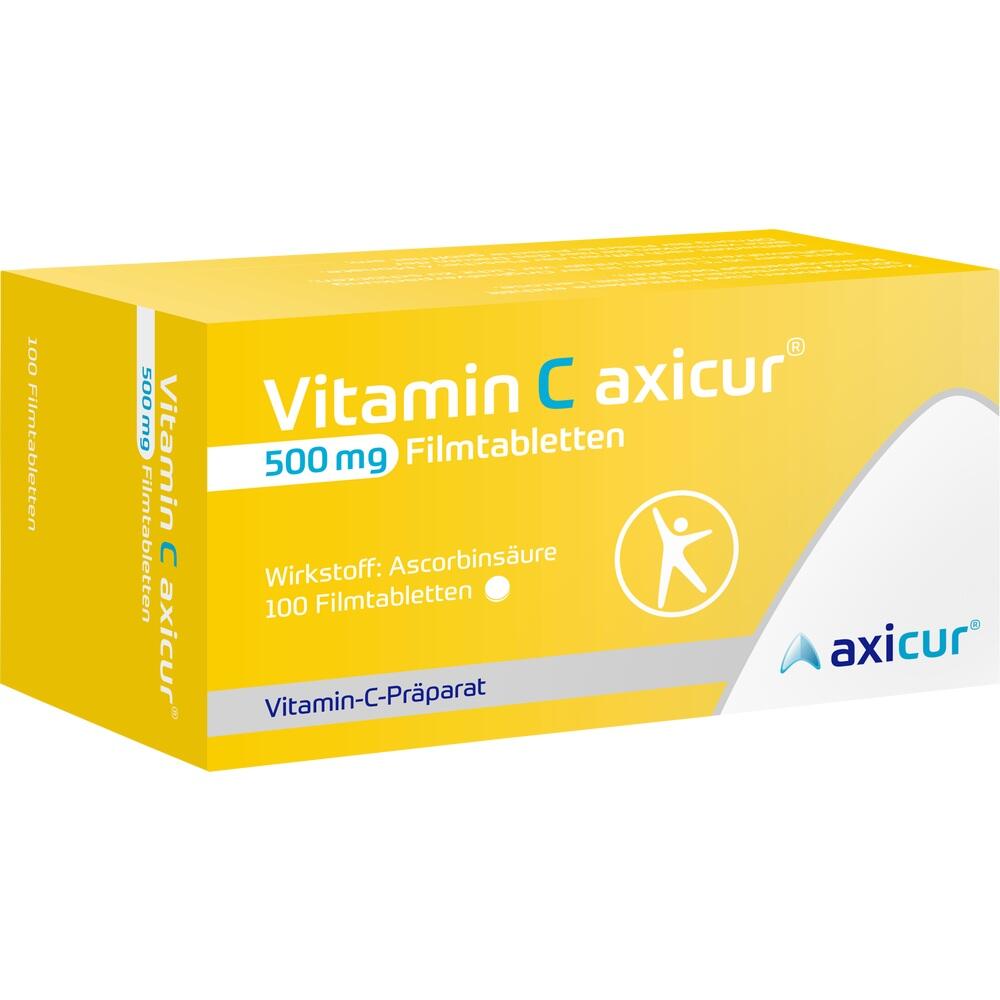 Vitamin C axicur 500 mg