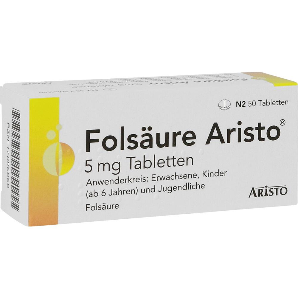 Folsäure Aristo 5 mg