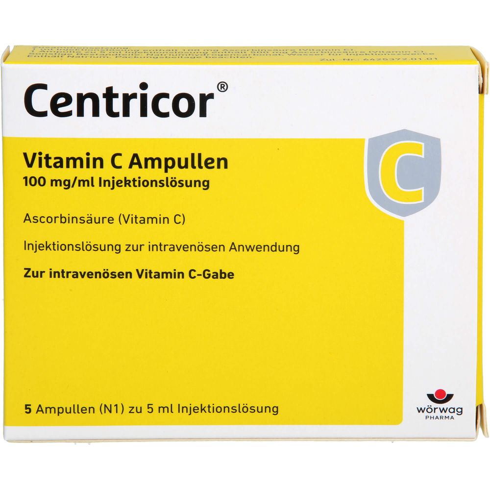 Centricor Vitamin C 100 mg/ml 500 mg