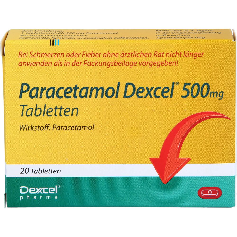 Paracetamol Dexcel 500 mg