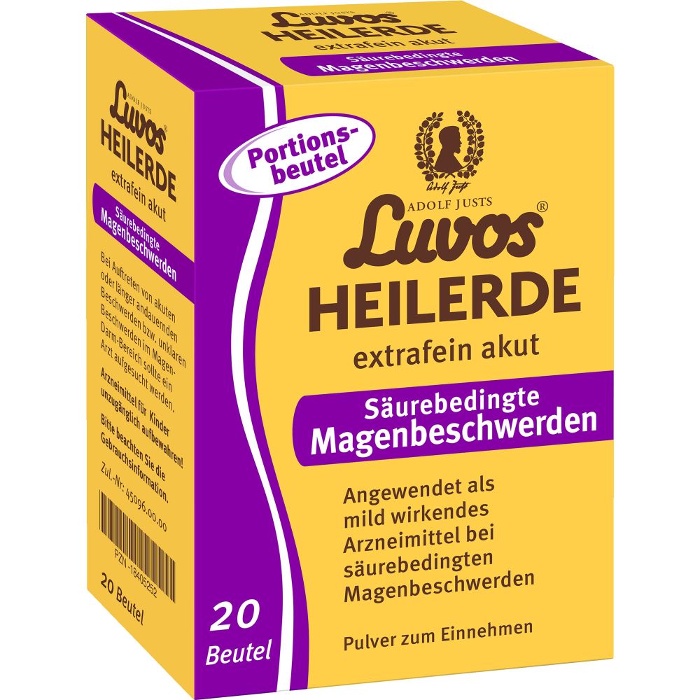 Luvos Heilerde extrafein akut Säurebedingte Magenbeschwerden