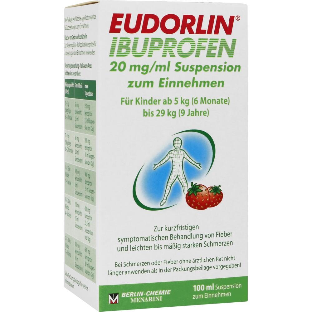 EUDORLIN Ibuprofen 20 mg/ml Suspension zum Einnehmen