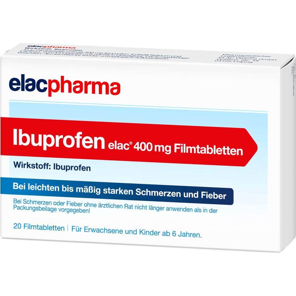 Ibuprofen elac 400 mg