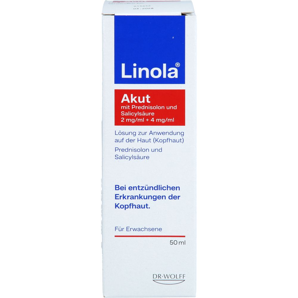 Linola Akut mit Prednisolon und Salicylsäure 2 mg/ml + 4 mg/ml