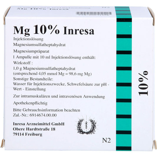 Mg 10 % Inresa
