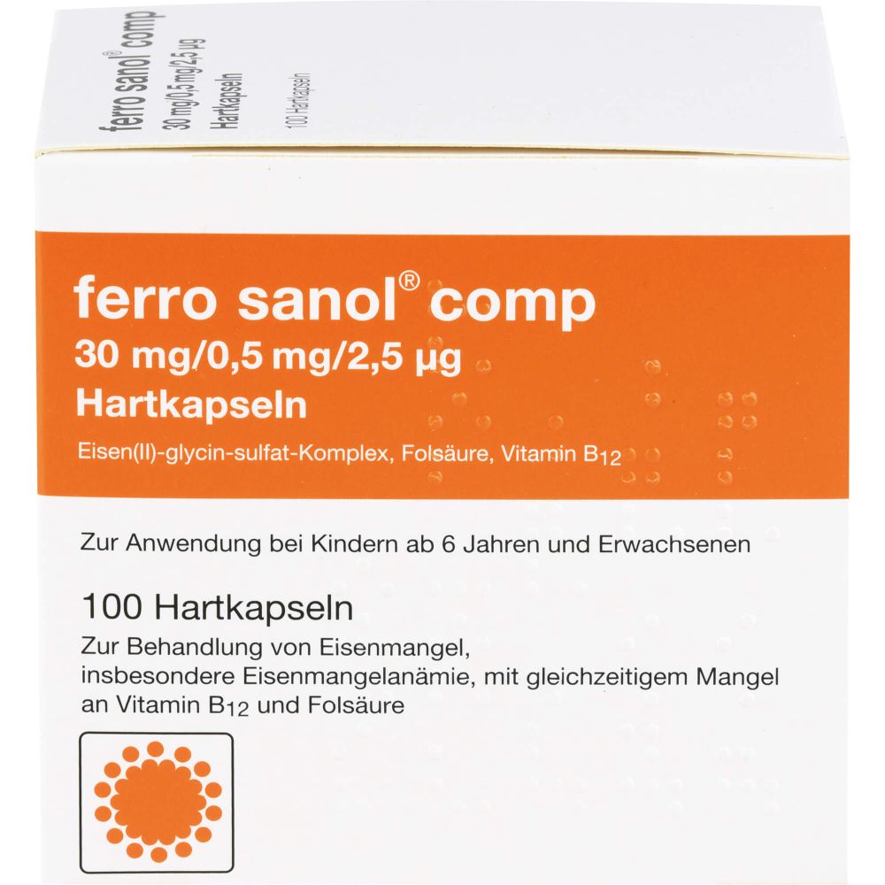 Ferro sanol comp 30 mg/0,5 mg/2,5 μg