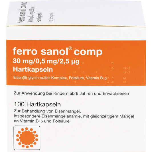 Ferro sanol comp 30 mg/0,5 mg/2,5 μg