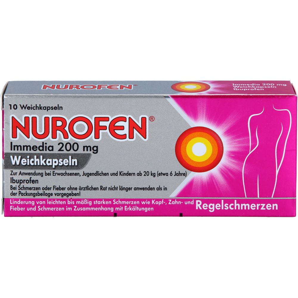 Nurofen Immedia 200 mg Weichkapseln