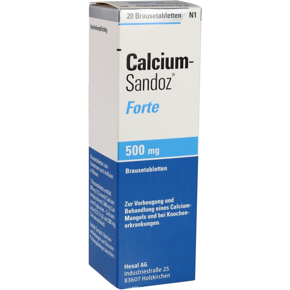 Calcium-Sandoz Forte 500 mg