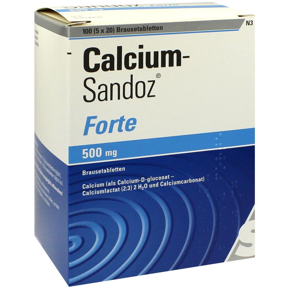 Calcium-Sandoz Forte 500 mg