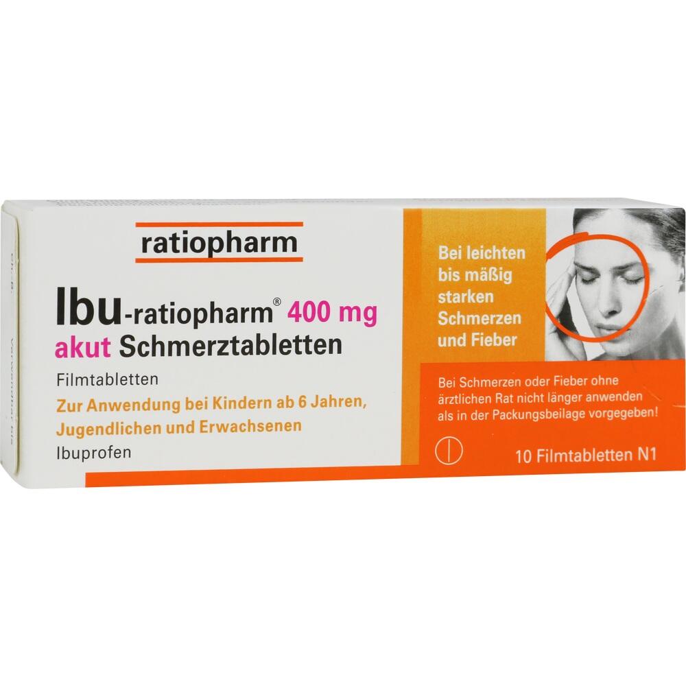 IBU-ratiopharm 400 akut Schmerztabletten