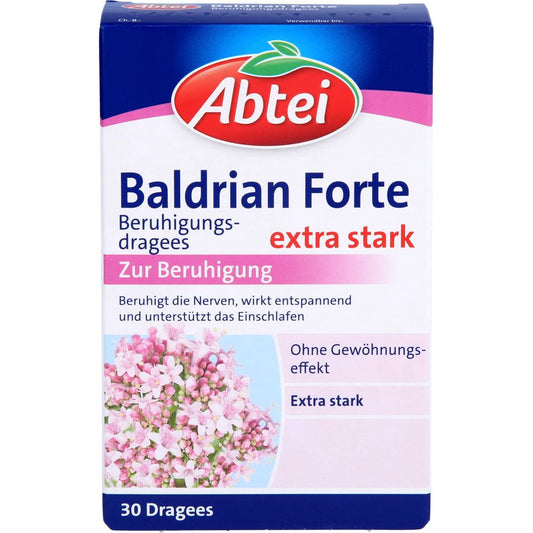 Abtei Baldrian forte Beruhigungsdragees