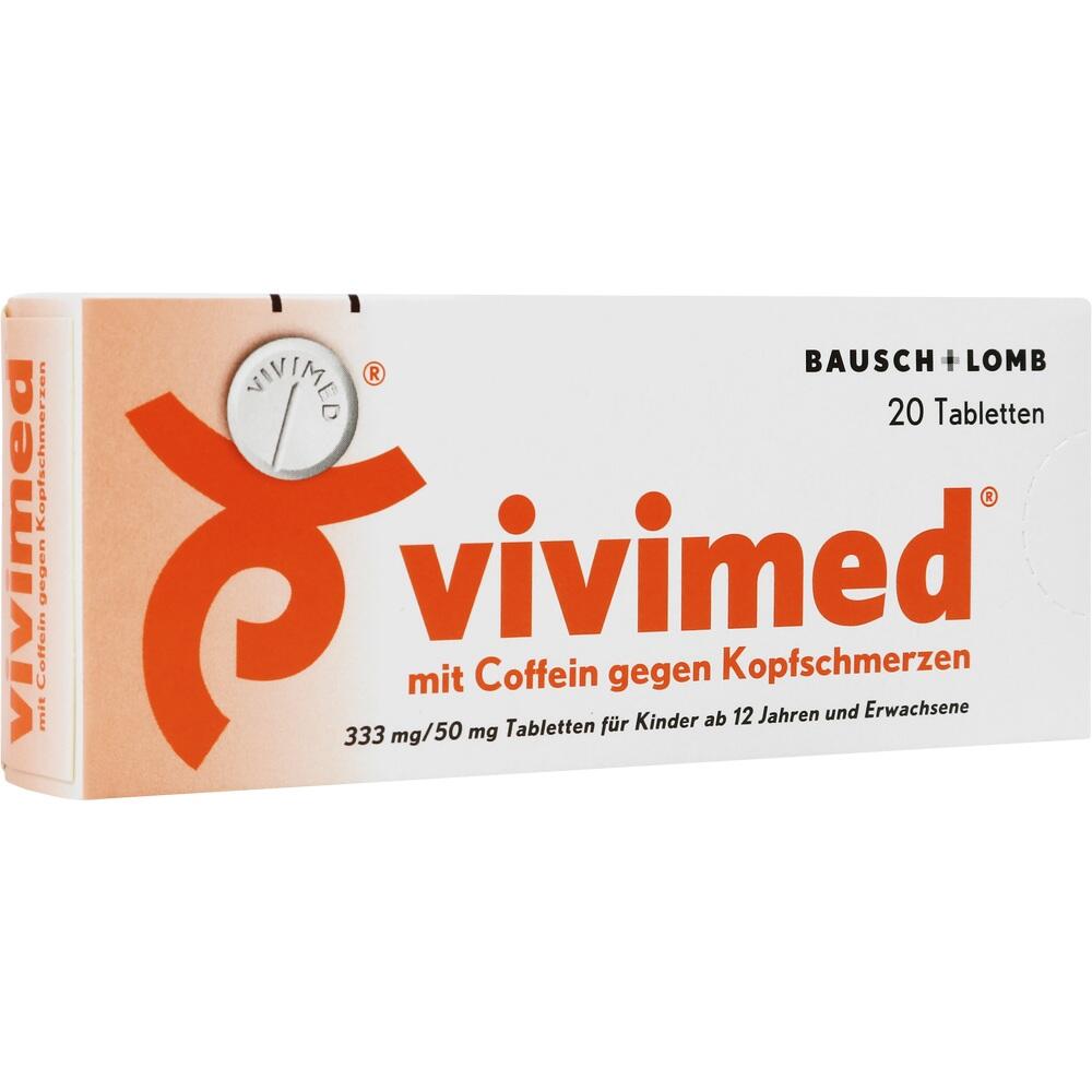 Vivimed mit Coffein gegen Kopfschmerzen