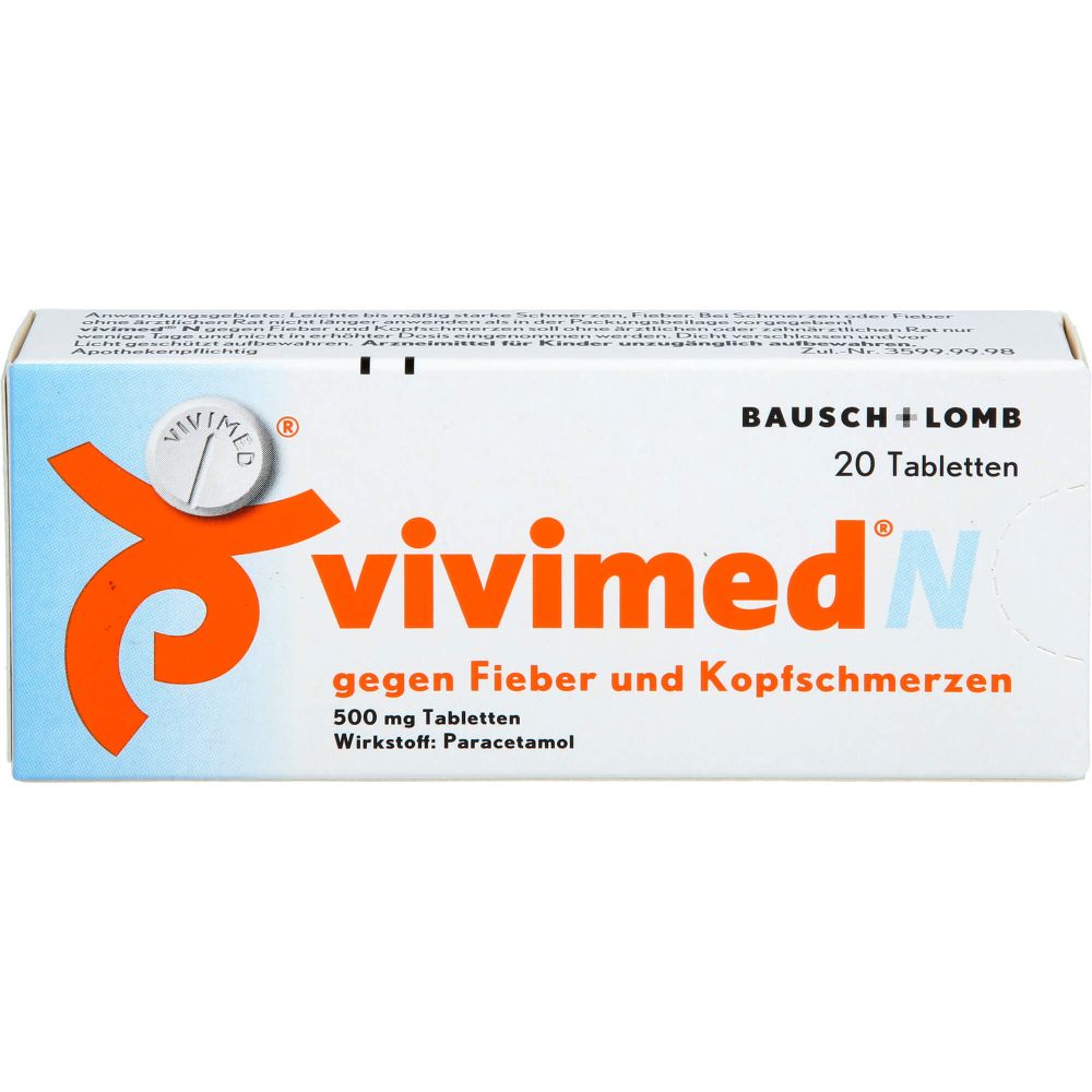 Vivimed N gegen Fieber und Kopfschmerzen
