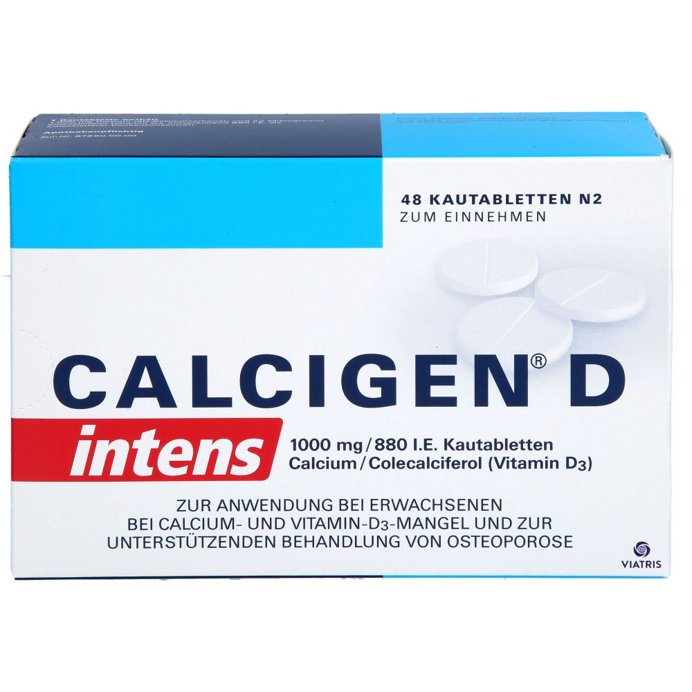 CALCIGEN D intens 1000 mg/880 I.E.