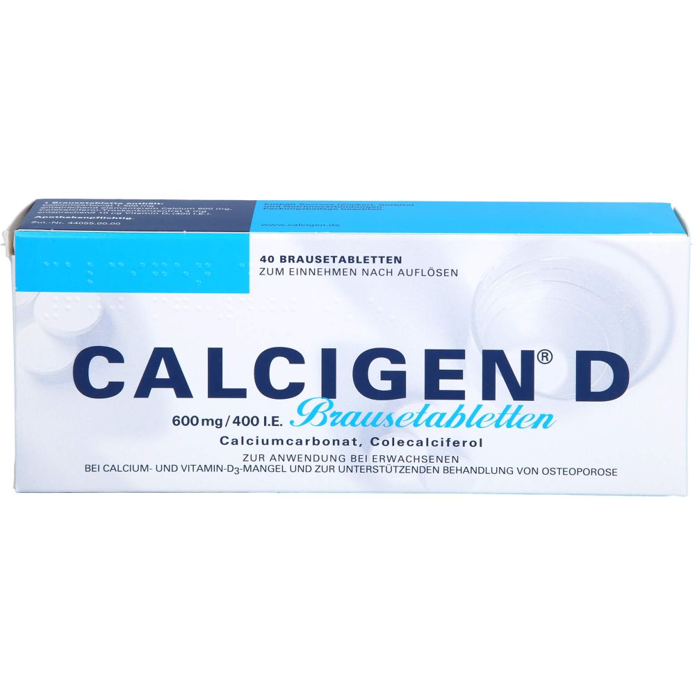 CALCIGEN D 600 mg/400 I.E.
