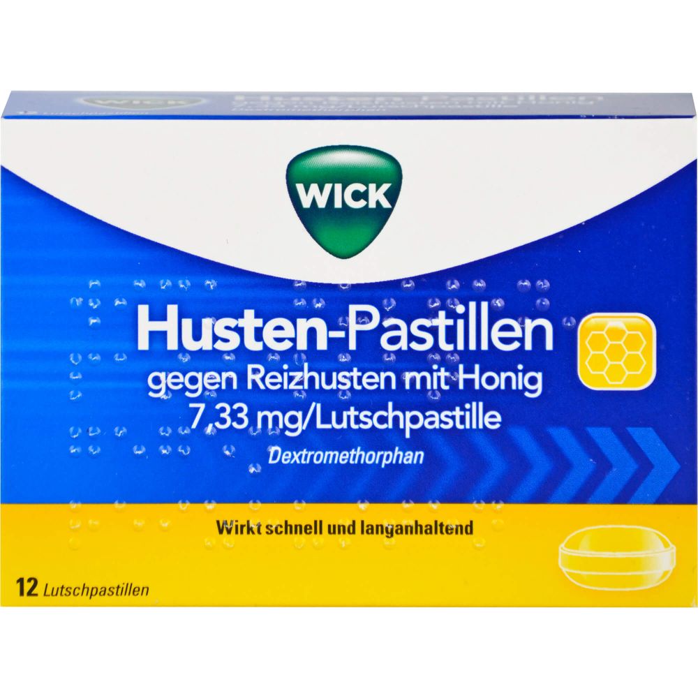 WICK Husten-Pastillen gegen Reizhusten mit Honig