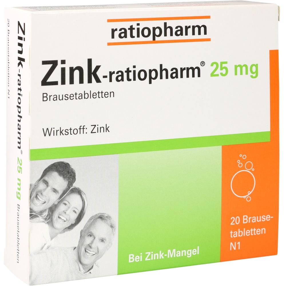 Zink-ratiopharm 25 mg